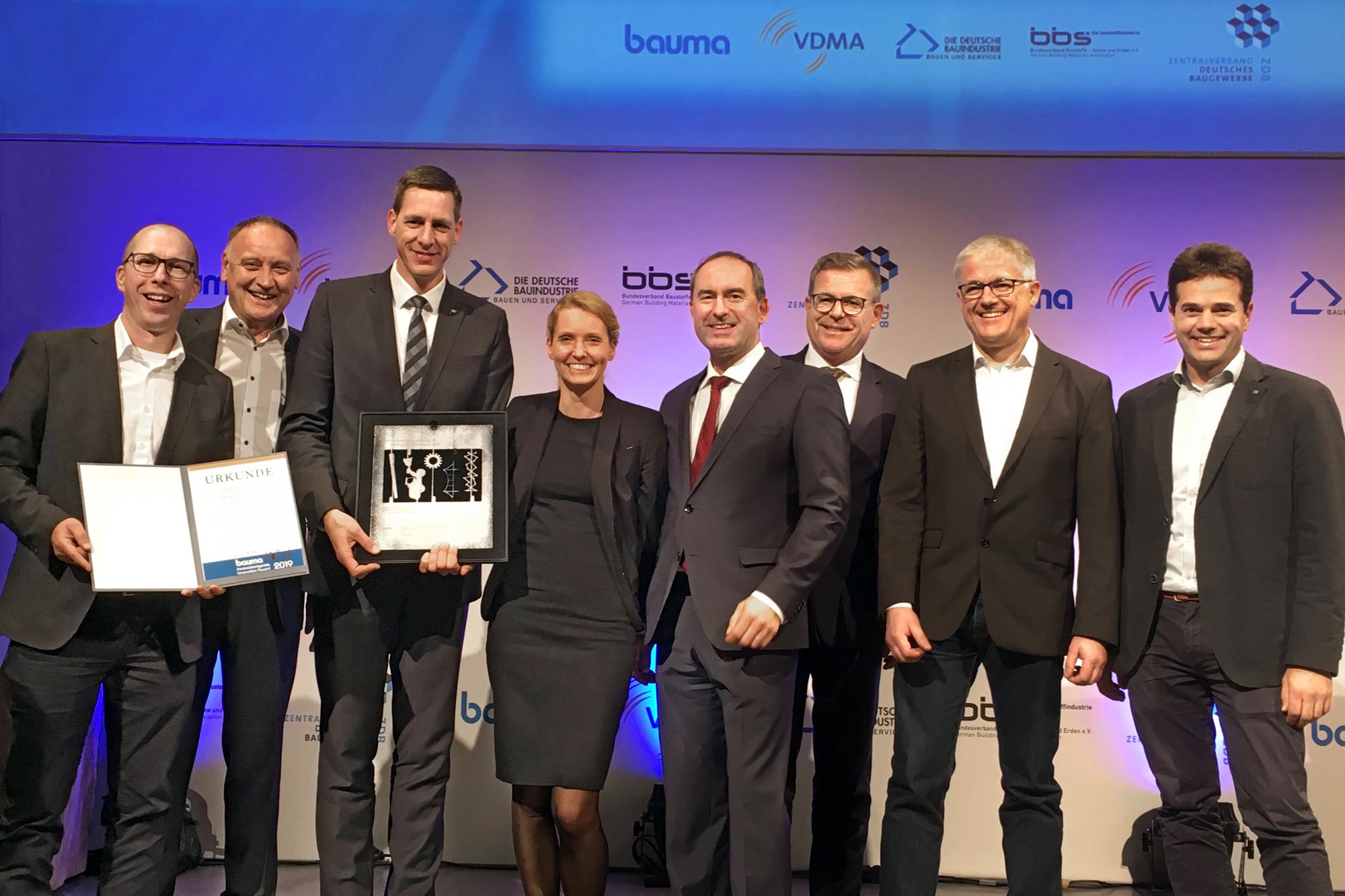 Mobile Fertigung Gewinner bauma Innovationspreis 2019