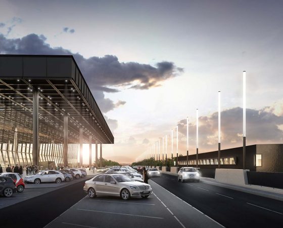 Visualisierung Impression Terminal 3 Airport Frankfurt